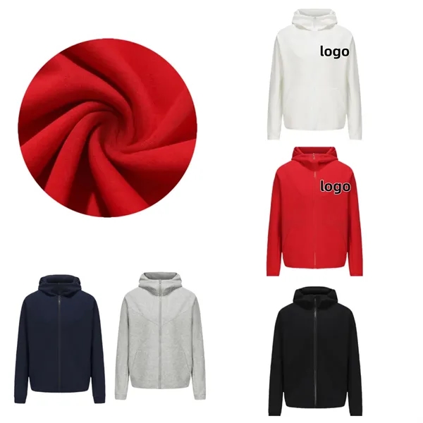 Hooded zipper sweatshirt - Hooded zipper sweatshirt - Image 0 of 5
