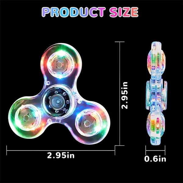 LED Fidget Spinner for Kids Adults - LED Fidget Spinner for Kids Adults - Image 1 of 5