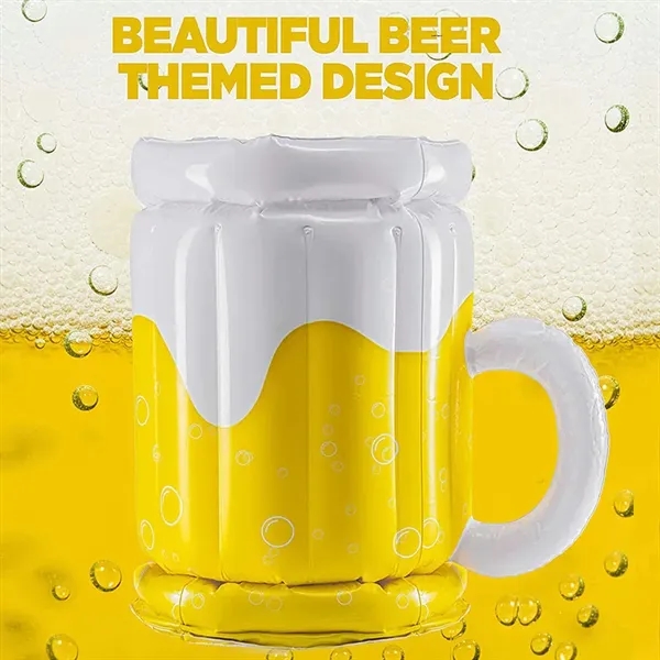Large Inflatable Drinking Beverage Beer Mug Cooler - Large Inflatable Drinking Beverage Beer Mug Cooler - Image 5 of 5