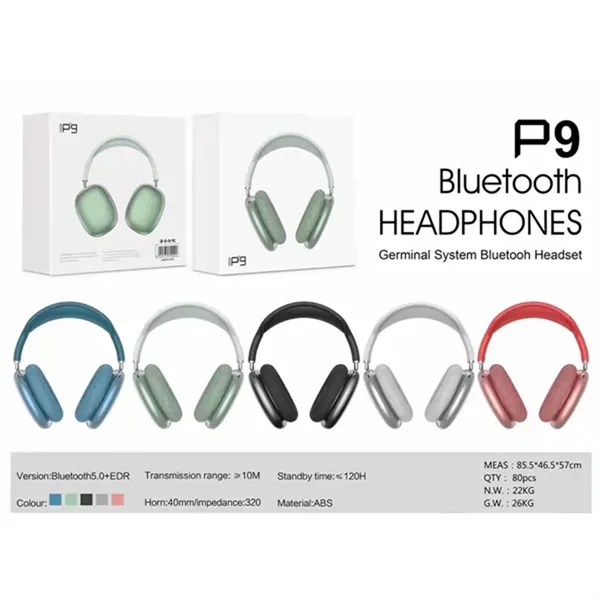 Wireless Bluetooth Headset Noise Reduction Headphone - Wireless Bluetooth Headset Noise Reduction Headphone - Image 1 of 1
