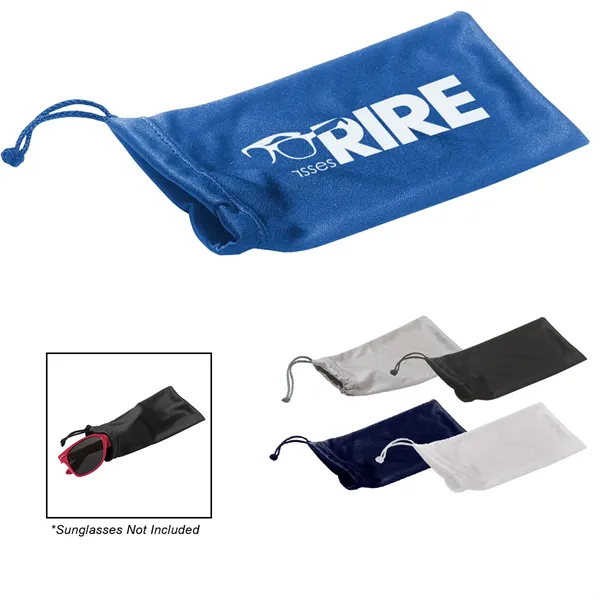 Microfiber Pouch With Drawstring - Microfiber Pouch With Drawstring - Image 0 of 14