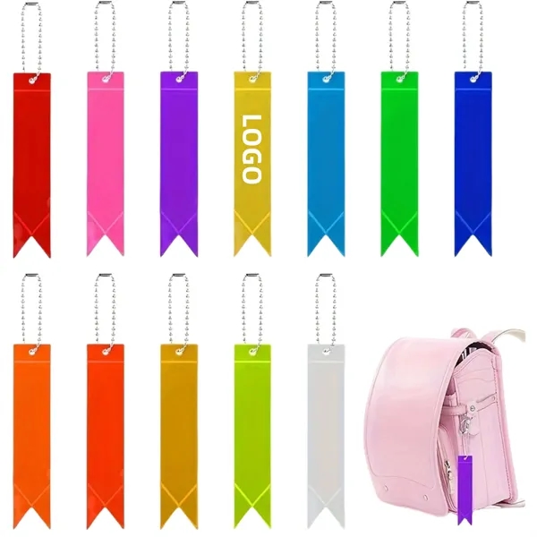 Reflective PVC Streamer Keychain - Reflective PVC Streamer Keychain - Image 0 of 16