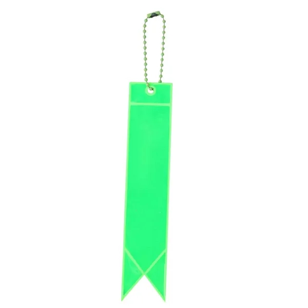 Reflective PVC Streamer Keychain - Reflective PVC Streamer Keychain - Image 5 of 16