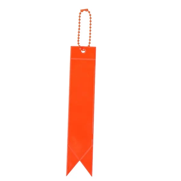 Reflective PVC Streamer Keychain - Reflective PVC Streamer Keychain - Image 8 of 16