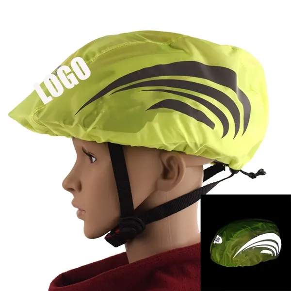 Reflective Strip Waterproof Bike Bicycle Helmet Rain Cover - Reflective Strip Waterproof Bike Bicycle Helmet Rain Cover - Image 0 of 14