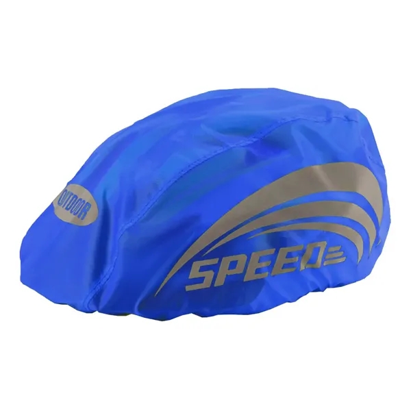 Reflective Strip Waterproof Bike Bicycle Helmet Rain Cover - Reflective Strip Waterproof Bike Bicycle Helmet Rain Cover - Image 12 of 14