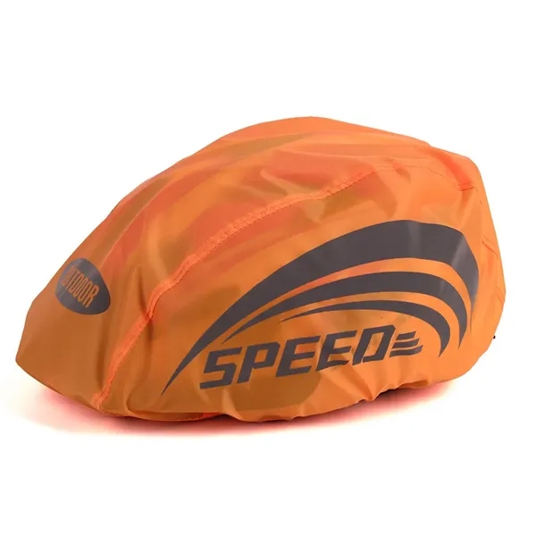 Reflective Strip Waterproof Bike Bicycle Helmet Rain Cover - Reflective Strip Waterproof Bike Bicycle Helmet Rain Cover - Image 14 of 14