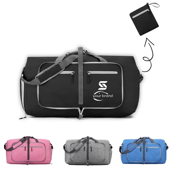 Foldable Travel Duffel Bag with Large Capacity - Foldable Travel Duffel Bag with Large Capacity - Image 0 of 5