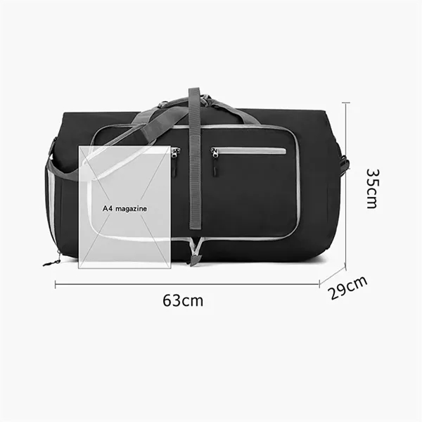 Foldable Travel Duffel Bag with Large Capacity - Foldable Travel Duffel Bag with Large Capacity - Image 1 of 5