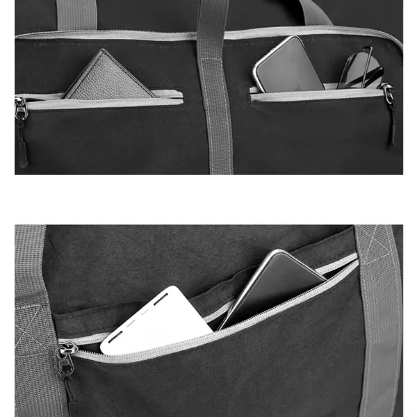 Foldable Travel Duffel Bag with Large Capacity - Foldable Travel Duffel Bag with Large Capacity - Image 2 of 5