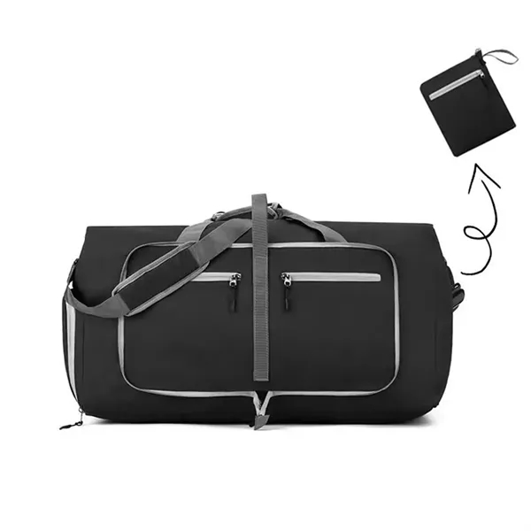 Foldable Travel Duffel Bag with Large Capacity - Foldable Travel Duffel Bag with Large Capacity - Image 4 of 5
