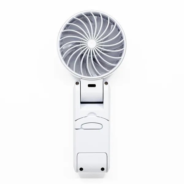 Portable Handheld Fan with Neck Lanyard - Portable Handheld Fan with Neck Lanyard - Image 4 of 4