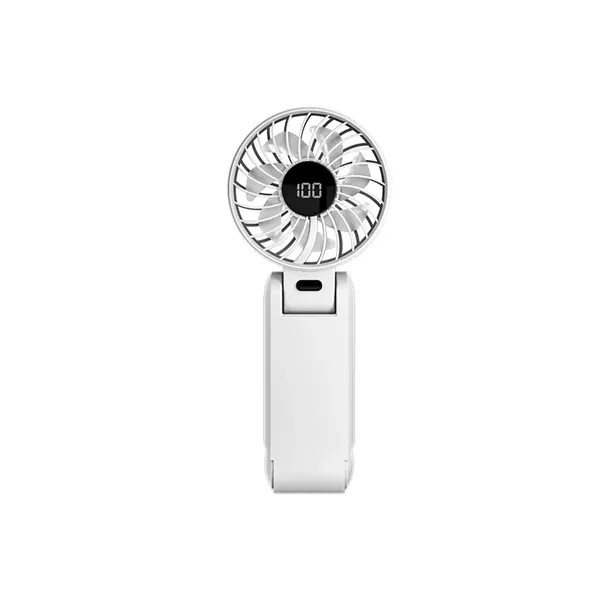 Portable Handheld Fan with Neck Lanyard - Portable Handheld Fan with Neck Lanyard - Image 2 of 4