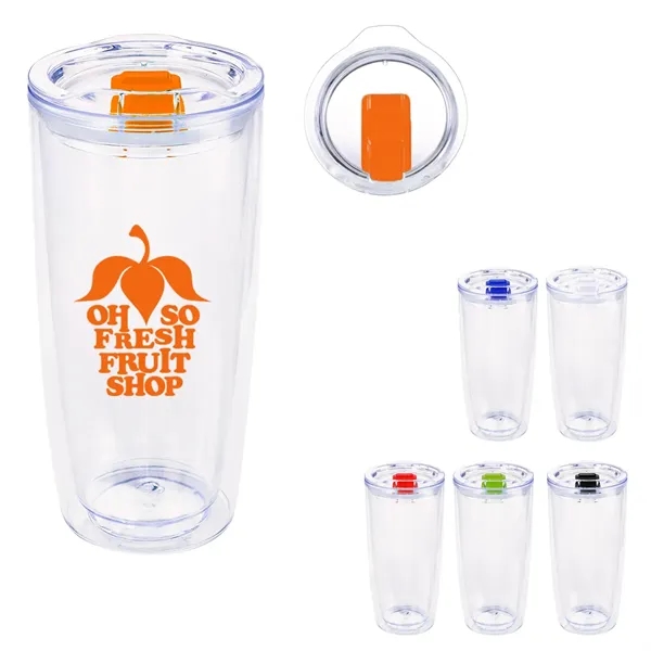 19 Oz. Everest Clarity Tumbler - 19 Oz. Everest Clarity Tumbler - Image 0 of 12