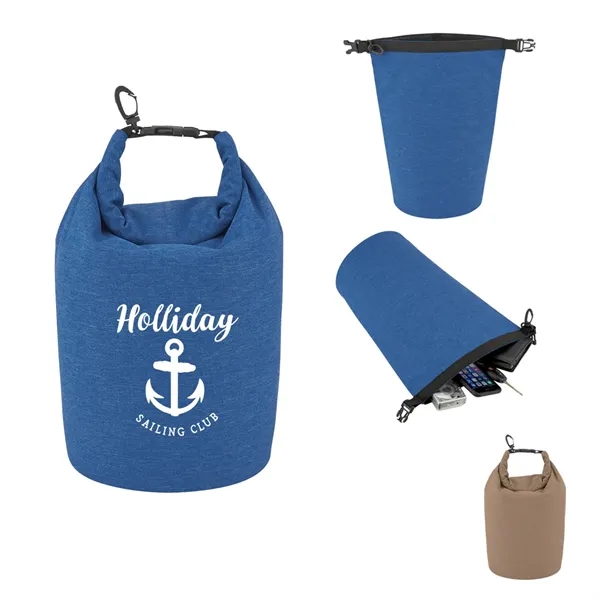 Heathered Waterproof Dry Bag - Heathered Waterproof Dry Bag - Image 0 of 3