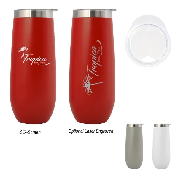 14 Oz. Korabel Stemless Champagne Flute - 14 Oz. Korabel Stemless Champagne Flute - Image 0 of 3