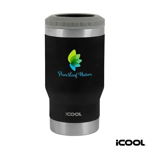 iCOOL® Oswego 14 oz. Double Wall Stainless Steel Can Cool... - iCOOL® Oswego 14 oz. Double Wall Stainless Steel Can Cool... - Image 1 of 2