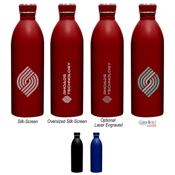 32 Oz. Christian Stainless Steel Bottle - 32 Oz. Christian Stainless Steel Bottle - Image 0 of 9