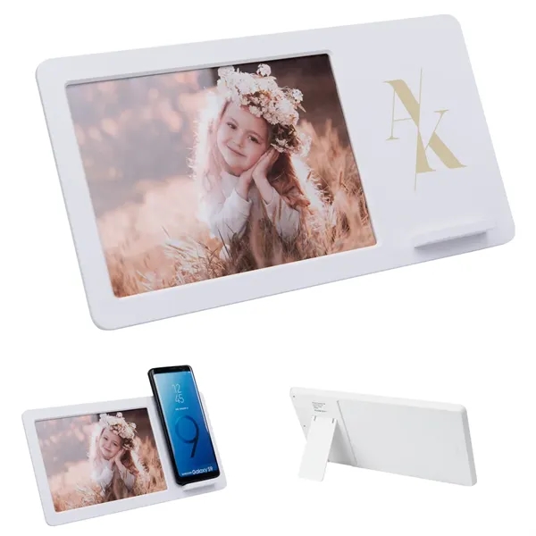 4x6 Picture Frame With Wireless Charger - 4x6 Picture Frame With Wireless Charger - Image 0 of 2