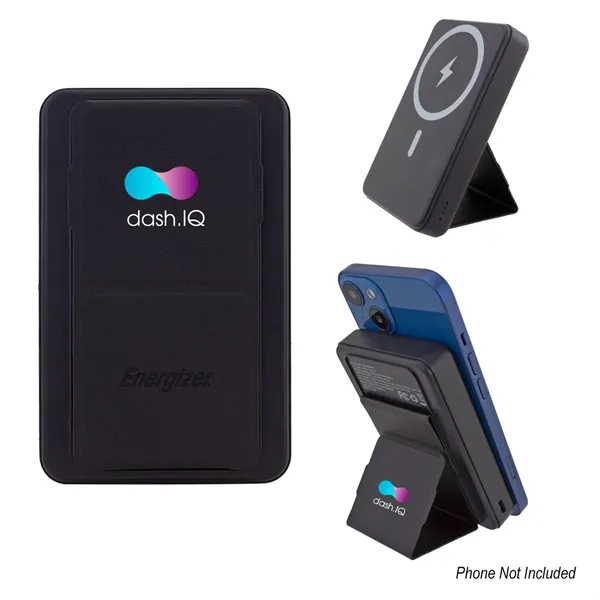 10,000 mAh Energizer® Mag-N-Kick™ Wireless Charger Power ... - 10,000 mAh Energizer® Mag-N-Kick™ Wireless Charger Power ... - Image 1 of 1