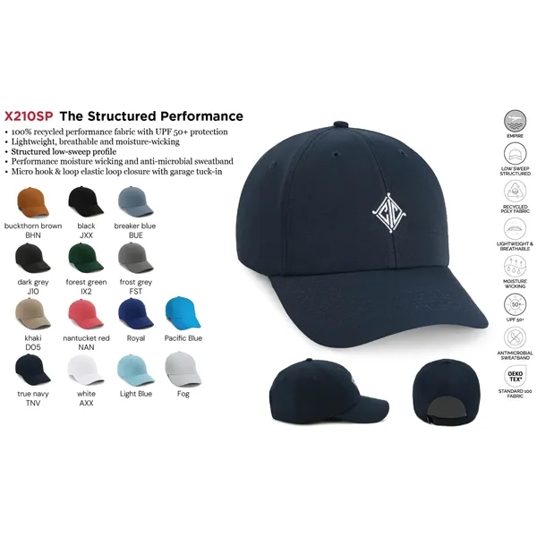Imperial X210SP 6-Panel The Structured Performance Adj Cap - Imperial X210SP 6-Panel The Structured Performance Adj Cap - Image 2 of 31