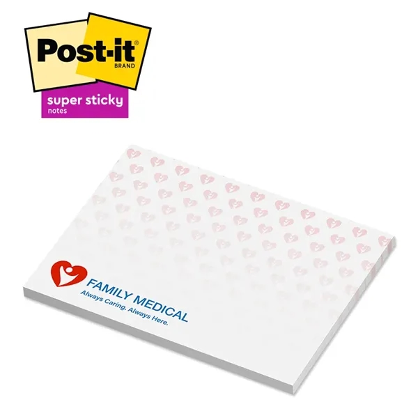 Post-it® Custom Printed Super Sticky Notepad - 3" x 4" - Post-it® Custom Printed Super Sticky Notepad - 3" x 4" - Image 0 of 3