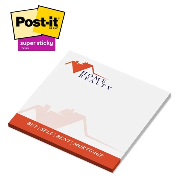 Post-it® Custom Printed Super Sticky Notepad - 4x4 - Post-it® Custom Printed Super Sticky Notepad - 4x4 - Image 0 of 2