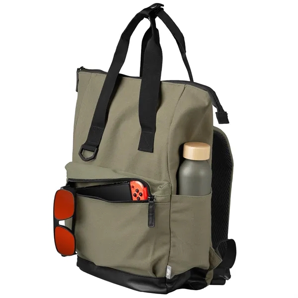 Odyssey Pack Recycled Cotton Canvas Tote Bag - Odyssey Pack Recycled Cotton Canvas Tote Bag - Image 12 of 22