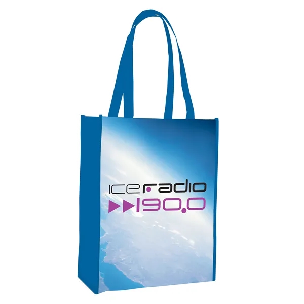 Universal Source® Laminated Non-Woven Portrait Tote - Universal Source® Laminated Non-Woven Portrait Tote - Image 2 of 5