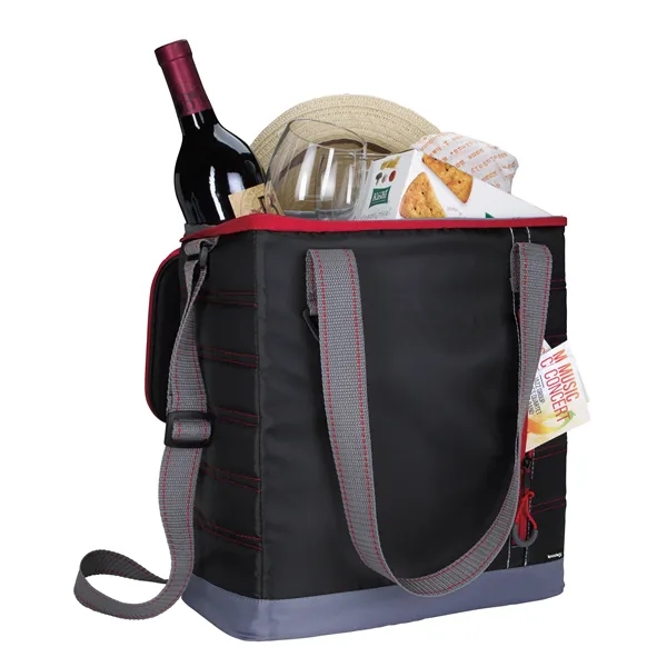 Koozie® Quilted Cooler Tote - Koozie® Quilted Cooler Tote - Image 2 of 2