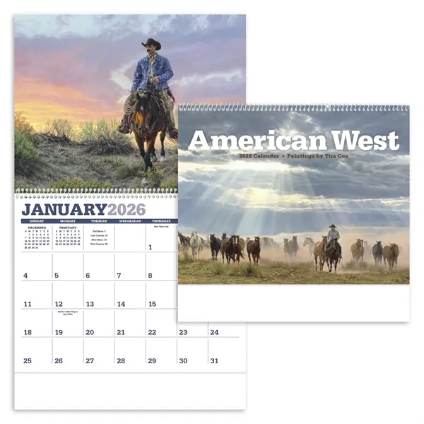 Triumph® Calendars American West by Tim Cox Calendar - Triumph® Calendars American West by Tim Cox Calendar - Image 2 of 2