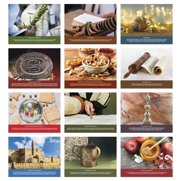 Triumph® Calendars Jewish Heritage Calendar - Triumph® Calendars Jewish Heritage Calendar - Image 2 of 3