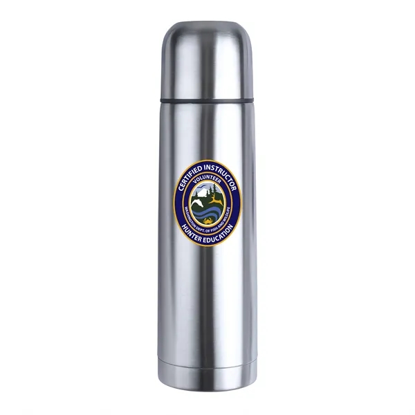 Basics 16.5 oz. Double Wall Stainless Steel Thermos - Basics 16.5 oz. Double Wall Stainless Steel Thermos - Image 1 of 9