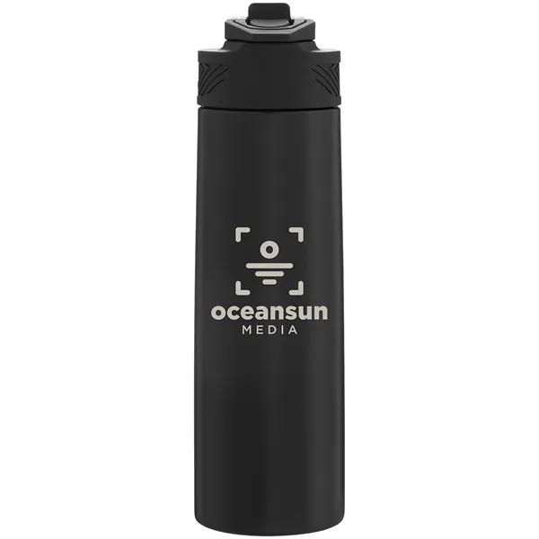 24 oz h2go Sterling Single Wall Recycled SS Water Bottle - 24 oz h2go Sterling Single Wall Recycled SS Water Bottle - Image 1 of 62