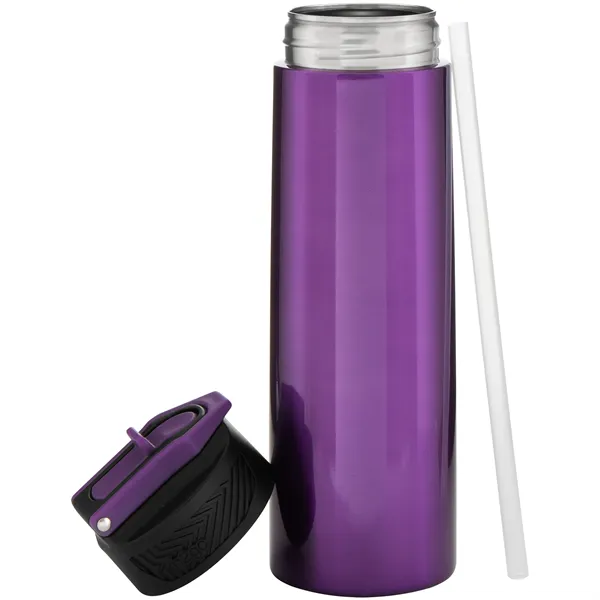 24 oz h2go Sterling Single Wall Recycled SS Water Bottle - 24 oz h2go Sterling Single Wall Recycled SS Water Bottle - Image 55 of 62