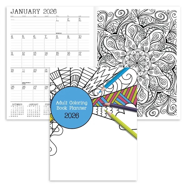 Good Value™ Adult Coloring Book Planner - Good Value™ Adult Coloring Book Planner - Image 3 of 27