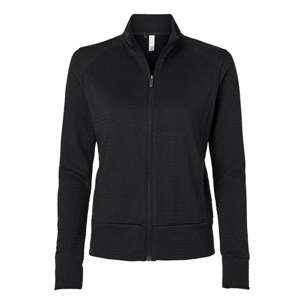 Adidas Women's Ultimate365 Textured Full-Zip Jacket - Adidas Women's Ultimate365 Textured Full-Zip Jacket - Image 2 of 6