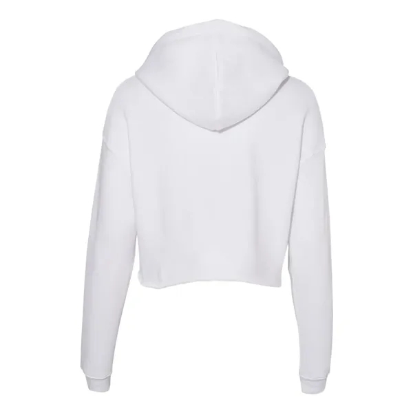 BELLA + CANVAS Women's Crop Fleece Hoodie Sweatshirt - BELLA + CANVAS Women's Crop Fleece Hoodie Sweatshirt - Image 8 of 9
