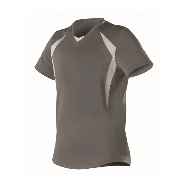 Alleson Athletic Women's Short Sleeve Fastpitch Jersey - Alleson Athletic Women's Short Sleeve Fastpitch Jersey - Image 4 of 12