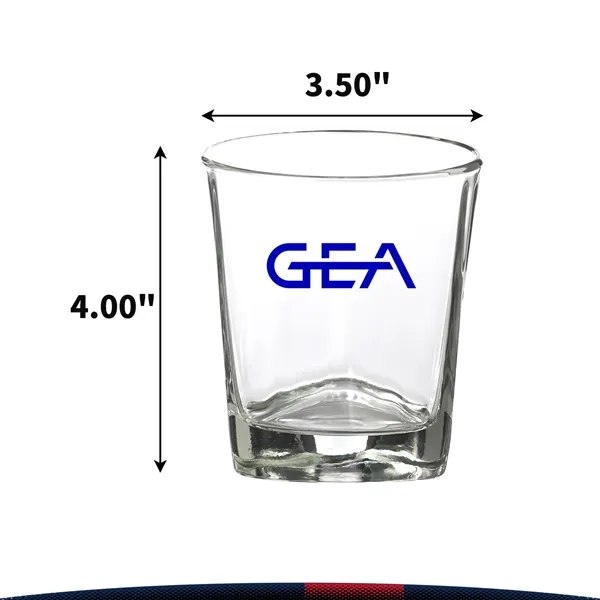 11 oz. Stylish Whiskey Glasses - 11 oz. Stylish Whiskey Glasses - Image 2 of 3
