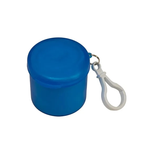 Poncho In Carabiner Case - Poncho In Carabiner Case - Image 1 of 8