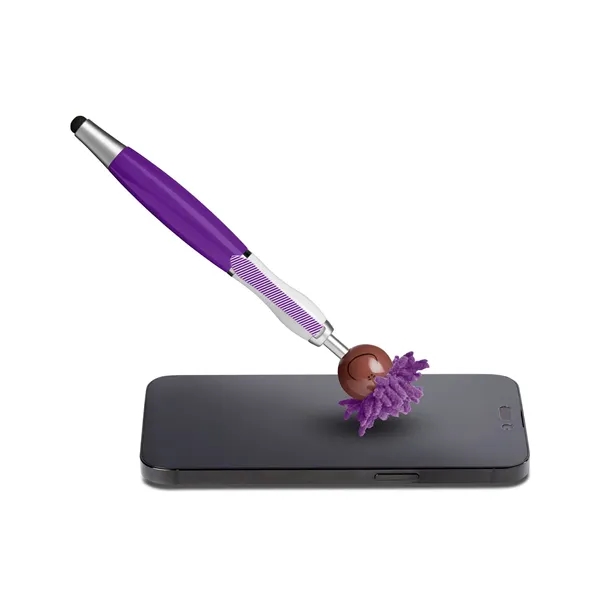 MopToppers. Multicultural Screen Cleaner With Stylus Pen. - MopToppers. Multicultural Screen Cleaner With Stylus Pen. - Image 7 of 12