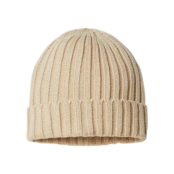 Atlantis Headwear Sustainable Cable Knit Cuffed Beanie - Atlantis Headwear Sustainable Cable Knit Cuffed Beanie - Image 12 of 20
