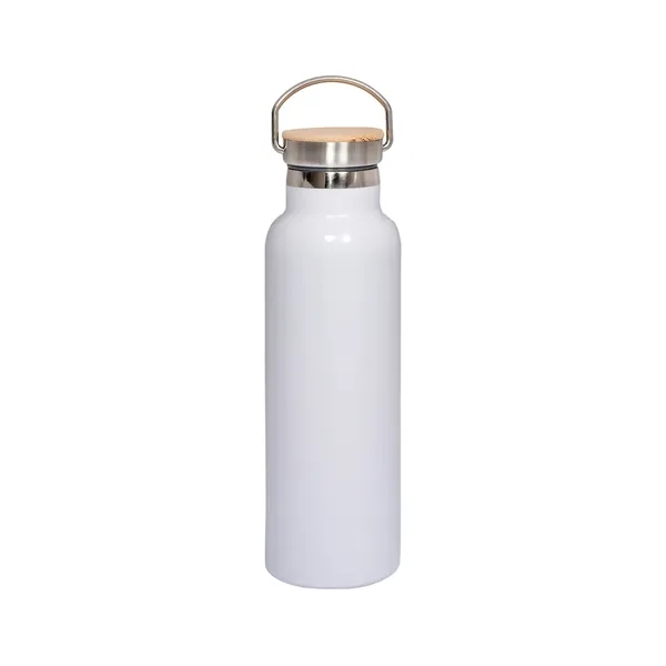 20 oz. Vacuum Insulated Water Bottle With Bamb... - 20 oz. Vacuum Insulated Water Bottle With Bamb... - Image 8 of 8
