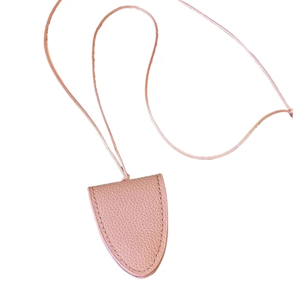 PU Leather Neck Hanging Magnetic Sunglasses Holder - PU Leather Neck Hanging Magnetic Sunglasses Holder - Image 7 of 7