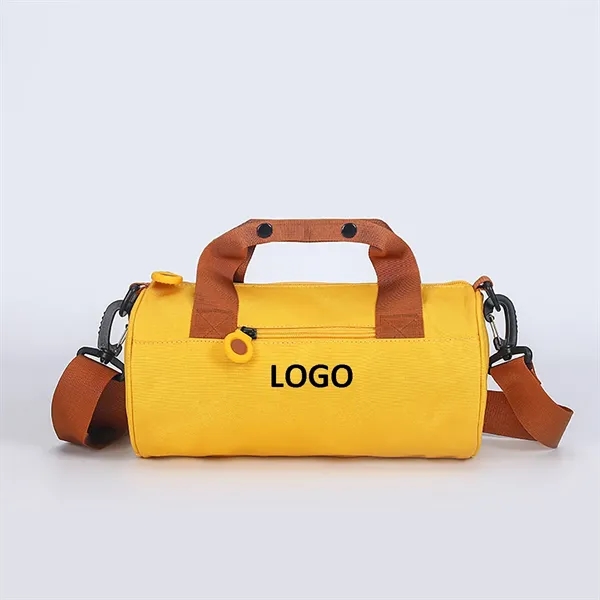 Cylindrical Gym Bag Large Capacity Crossbody - Cylindrical Gym Bag Large Capacity Crossbody - Image 0 of 6