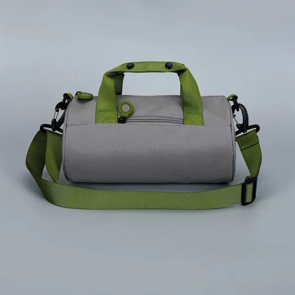 Cylindrical Gym Bag Large Capacity Crossbody - Cylindrical Gym Bag Large Capacity Crossbody - Image 5 of 6