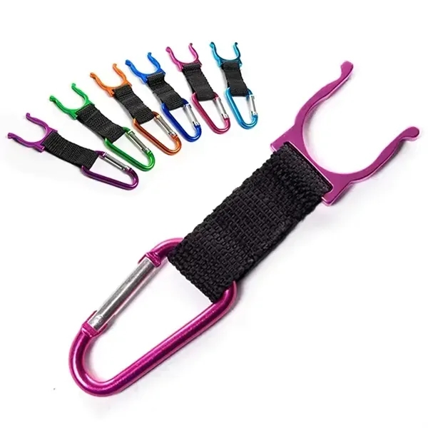 Portable Water Bottle Carabiner Holder - Portable Water Bottle Carabiner Holder - Image 0 of 3
