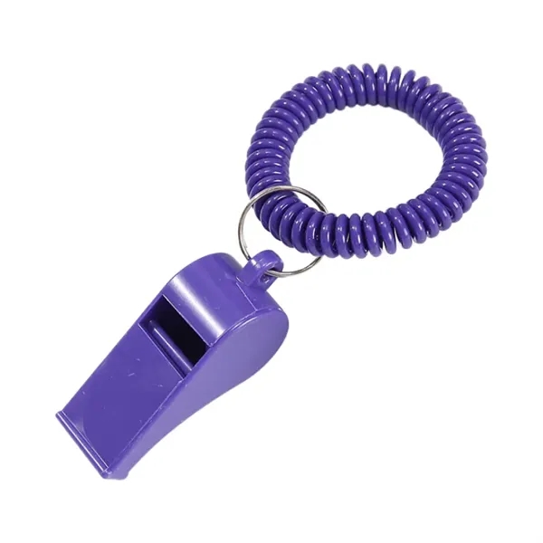 Sports Whistle With Bracelet Keychain - Sports Whistle With Bracelet Keychain - Image 3 of 5