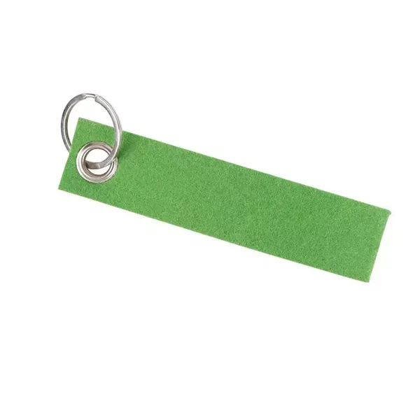 Felt Wrist Keychain With Metal Split Ring - Felt Wrist Keychain With Metal Split Ring - Image 4 of 7